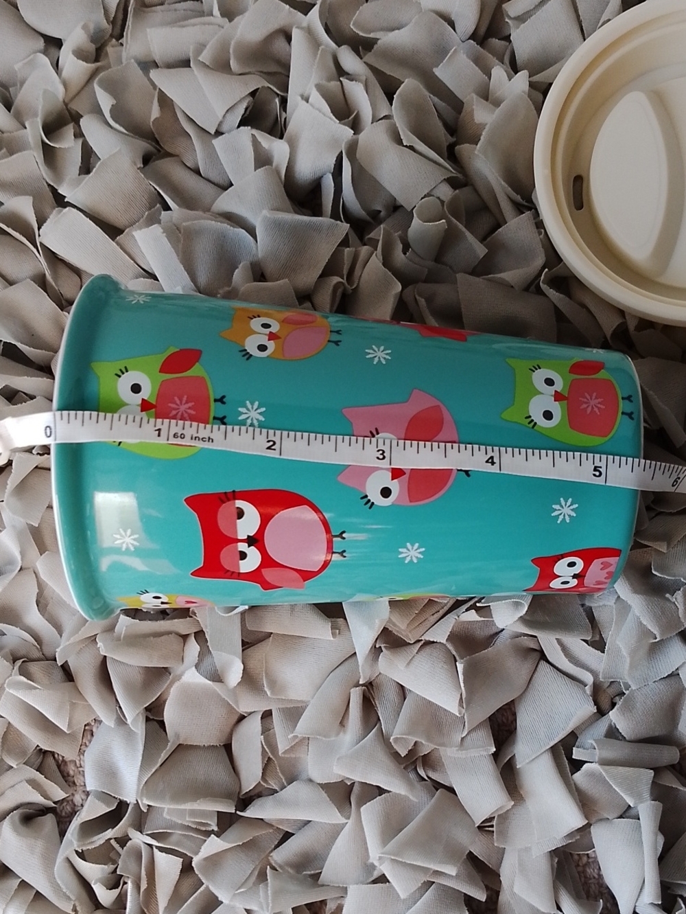 Ceramic Coffee Cup With Silicone Lid - Picture 6 of 10